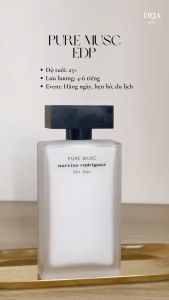 (10ml) Nước hoa chiết Pure Musc EDP dùng thử cho nữ (Nars Trắng) | Narciso Rodriguez | Hương xạ hương trắng thanh khiết sang trọng | DEJA perfume