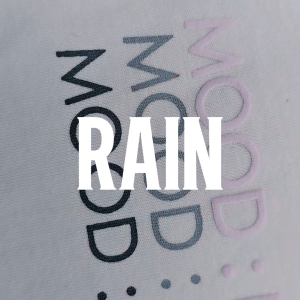 เสื้อยืด octoTOKYO ลาย Rain | คอกลม แขนสั้น ผ้า Cotton 100% ใส่สบาย