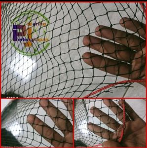 jaring tutup kolam ikan ukuran 2m×2m