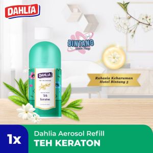 Dahlia Air Freshener Teh Keraton Cendana Pengharum Ruangan Automatic Heritage Series 225ml