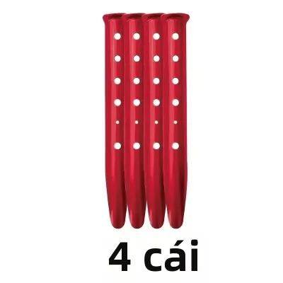 Cọc Lều Hình Chữ U Bằng Hợp Kim Nhôm Loại Nặng Dùng Cho Tuyết Cát Bãi Biển - Phụ Kiện Cho Cắm Trại Ngoài Trời Đi Bộ Đường Dài Mái Hiên Bạt Che.