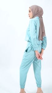 TRUSTWEAR - Julian Doctor’s Scrubs / Set Baju Celana Jaga OKA OK Perawat / Dokter Lengan Pendek Vol. 2