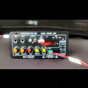 Amplifiers Untuk 8-12 Inci Speaker AC 220V 12V 24V Penguat Bluetooth Digital Penguat Suara Stereo Papan Subwoofer Dual Mendukung USB TF Remote Control HIFI Penguat Daya Amplifier/Amplifiers Untuk 8-12 Inci Speaker AC 220V 12V 24V Penguat Bluetooth Digital