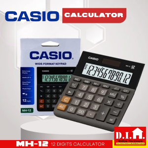Do It Home Casio MH-12 Digits Calculator Desk-Top Type