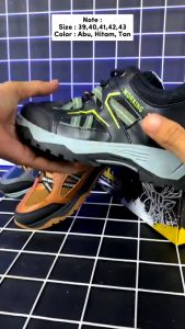 Sepatu kerja pria outdoor camping riding anti selip angkle boots karet seri TileCross series