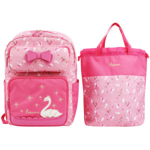 WingHouse Primary School Student Schoolbag Girls First to Third Grade Burden Reduction Spine Protection Elsa Bunny Backpack