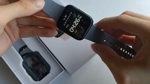 XlAOMl New Men Women Smartwatch Wristwatch P25 IP68 Waterproof Fitness Bracelet Sports SPO2/BP/HR Clock for Android