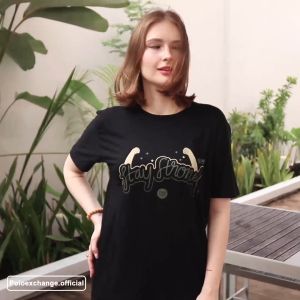 Polo Exchange- Baju Kaos Distro Pria Wanita Branded Spandek Premium Print Stay Strong Kapel Terlaris