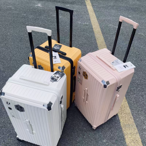 Export Large Capacity Suitcase 36-Inch Brake Universal Wheel Female Online Influencer Luggage Mens 28-Inch Ultra-Light Password Suitcase