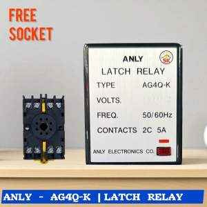 ANLY AG4Q-K LATCH RELAY | SK Ekectrical