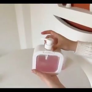 ICHINOVA 500/300ML Clear Plastic Pump Bottles Kitchen Liquid Soap Dispenser Bathroom Shampoo Container