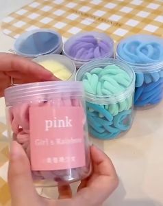 Elastic Colorful Hair Tie Korean Style Hair Tie For Woman