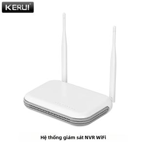 KERUI | Hệ Thống Giám Sát Không Dây NVR 8 Kênh KERUI Tự Lắp Đặt Với Camera IP PTZ Hai Ống Kính Cho An Ninh CCTV