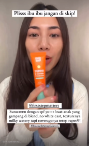 [Belanja 200rb FREE Sisir] FIRST STEP - Sunny & Screen Protection SPF 50 30ml - Physical Sunscreen Bayi & Anak - Limited Edition Free BFF Kit x Alaia Sjahrir