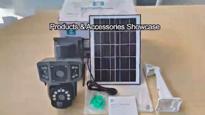 [ซิมฟรี] V380 Pro กล้องวงจรปิดพลังงานแสงอาทิตย์ CCTV 15MP 5K 4G/WiFi กันน้ำ กล้องถ่ายรูป กล้องมองกลางคืน การสนทนาสองทาง การติดตามบุคคล กล้อง