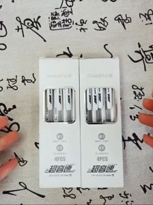 Dotto Supersonic Premium Gel Pen Pulpen Mekanik Hitam 0.5 MM 1 SET 4 PCS SP