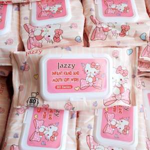 ร้านส่ง🔥ทิชชู่เปียกเล็กคิตตี้ ทิชชู่เด็ก Baby เหมาะกับเด็ก อ่อนโยน ไม่มีแอลกอฮอล์