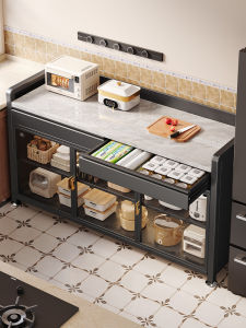 ERMO | Easy-to-Assemble Multi-functional Storage Shelf With Drawer