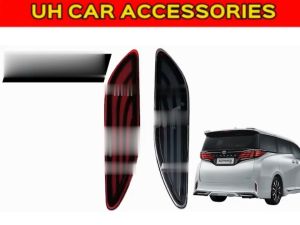 Toyota Alphard 40 Series 2023 - 2024 Lexus Design Dynamic Rear Bumper Reflector With Signal Running