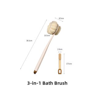 FaSoLa | Three in One Long Handle Bathing Brush
