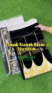 Sajadah Jumbo SAUDI KISWAH EXCLUSIVE Untuk Souvenir Oleh-oleh Haji dan Umroh Sajadah Jumbo Haji dan Umrah Sajadah Oleh-oleh Haji dan Umrah Sajadah Jumbo Souvenir