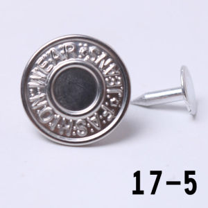 Decorative Button Metal Rivet Shake Head Buckle Womens Jeans Buttons Easy to Sew Versatile round Buttons No Installation Needed