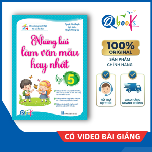 Sách - Những bài văn mẫu hay nhất - Lớp 5 - Kết Nối (Qbooks)