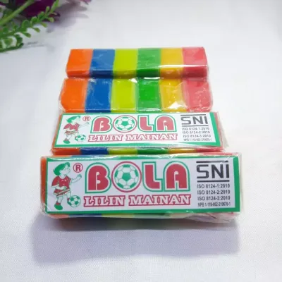 Plastisin Merk Bola / Lilin Mainan Anak Merk Bola