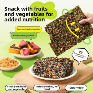 Fruit Vegetable and Seaweed Mix Nuts Crackers Snack