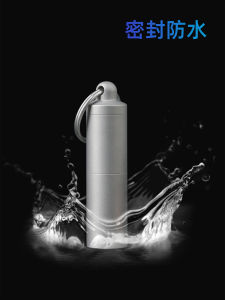 Hộp Đựng Thuốc Nhỏ Bằng Titan Nguyên Chất Di Động Nhanh Hộp Đựng Thuốc Nhỏ Mật Ong Khóa Hộp Đựng Thuốc Nhỏ Rời Có Thể Đóng Kín