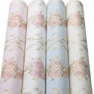 Wallpaper Self Adhesive Room Background Wall Decor Moisture-proof Luxury Style 3D Wall Sticker