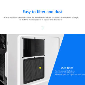 Wireless Compatible PC Fan Dust Protector Magnetic Mesh Cover for Cooling Fan Guard 8-14cm Dust Filter for Computer Case