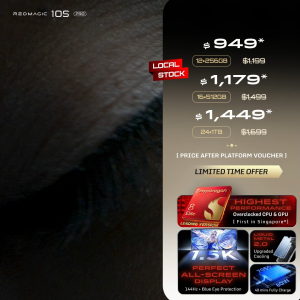 [Last Batch] REDMAGIC 10S Pro | Snapdragon 8 Elite Leading Version | 1.5K Perfect All-Screen Display | 144Hz |  | 7050mAh+80W