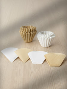 American Coffee Filter Paper: Kiểu Fan Tai V60 Máy Lọc Cà Phê Lọc Bằng Tay Đế Trong Hình Tam Giác. Phụ Kiện Thực Vật Thông Dụng Trên Bàn Ăn Hàn Quốc