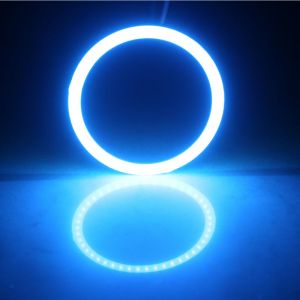 2pcs 100mm/3.94inch Car Decorative Lights COB Angel Eyes Halo Rings For LED Car Motorcycle Scooter12V With Cover