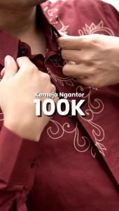 MENSTYLE BATIK - Kemeja Batik Pria Slimfit Lapis Furing Baladewa Sanggit