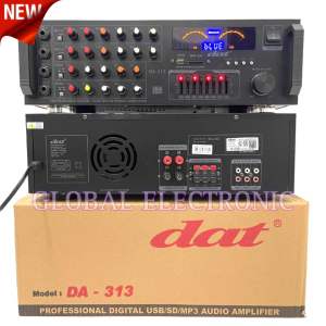 Amplifier Karaoke DAT DT 303 / 313 Original Profesional Digital Audio Amplifier USB / Bluetooth