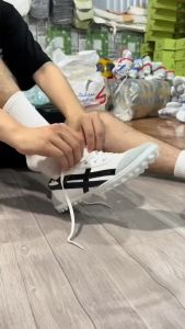 Giày đá bóng đế cao su khâu full - Giày thể thao bóng đá ráp đế ctx