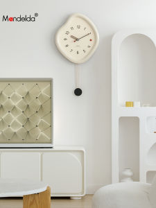 mandelda | Modern Creative Cream Style Wall Clock