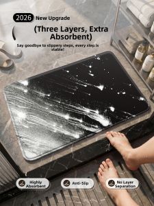 YK MORE | Absorbent Non-slip Quick-dry Bathroom Mat