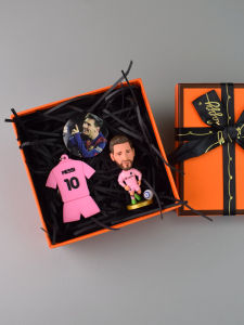 Football Player Dolls Gifts Messi Cristiano Ronaldo Neymar Collectible Figures Birthday Present for Boys Soccer Fans