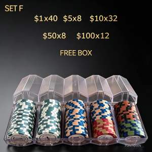 Las Vegas Casino Mahjong Poker Chips / Automatic Mahjong Table Chips