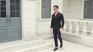 Áo Sơ Mi Thể Thao Cơ Bắp Dài Tay Co Giãn Cao Cho Nam Giới Kích Thước Châu Âu Trang Phục Công Sở Thông Thường Chuyên Nghiệp Không Cần Ủi
