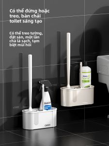 MEIZHUFU | Zero-dead-spot Easy-install Toilet Brush for Home Bathroom Cleaning