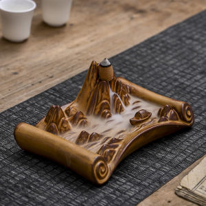Reverse Flow High Mountain and Flowing Water Incense Burner