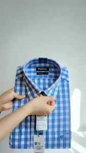 Áo sơ mi Việt Tiến tay dài vải tre