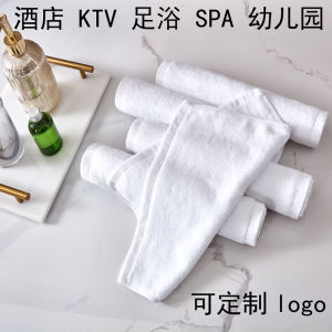 Pure Cotton Small Square Towel Kitchen Restaurant White Cleaning Cloth for Pot Grabbing Home Textile Towel/ Bathrobe Set