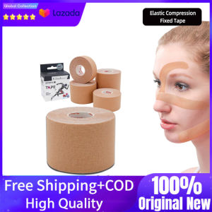 [In Stock+COD]1/2pc 5m*2.5/5cm คงที่เทปกายภาพเทปสำหรับกล้ามเนื้อลดอาการเจ็บเข่าLift Up เทปแปะเสริมความงามสำหรับใบหน้า5ซม.5M ริ้วรอยเครื่องมือ