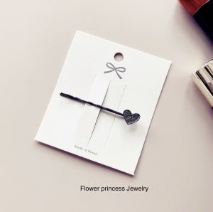 Elegant Alloy Hair Clip Fashionable Diamond Embellished Hair Accessories Womens Fringe Hair Grips Sweet Style Hairpins