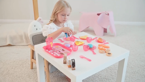 ของเล่นทำอาหาร 33ชิ้น kids kitchen playset ของเล่นครัว ของเล่นครัวเด็ก toy kitchen set ครัวจำลอง ชุดของเล่นทำอาหาร cooking toys for kids ชุดครัวของเล่น ของเล่นเด็กผู้หญิง ของเล่นเสริมทักษะ